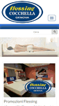 Mobile Screenshot of materassiflessing.it